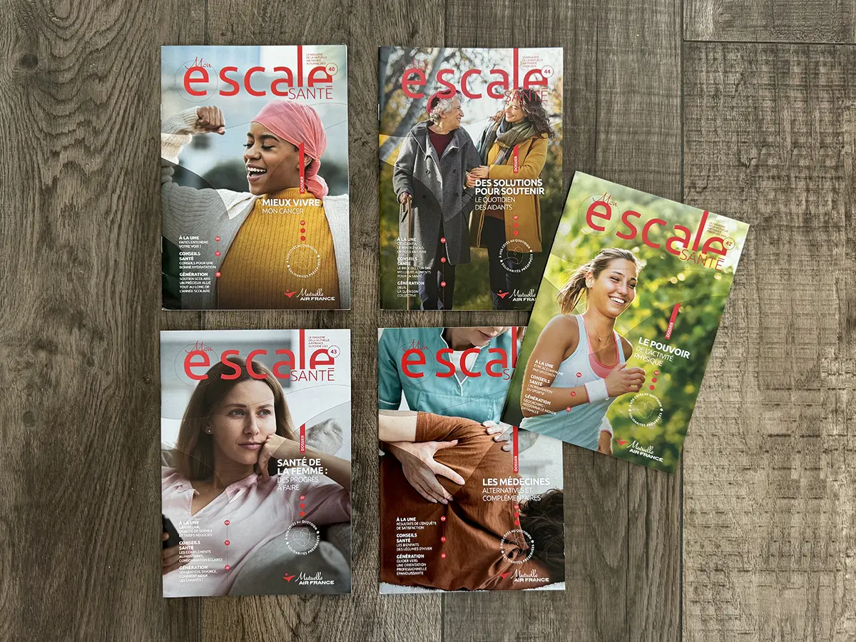création magazine